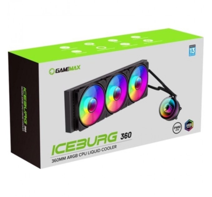 Система рідинного охолодження Gamemax IceBurg 360 Infinity