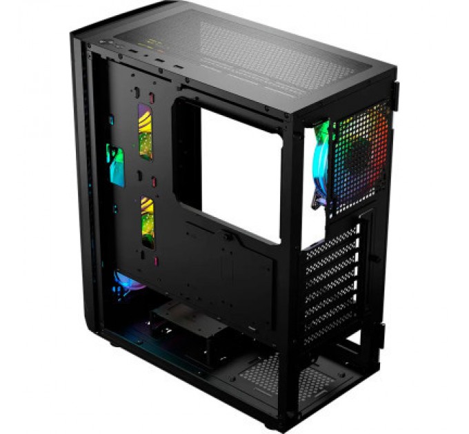 Logic concept Корпус Logic concept ARAMIS MESH+GLASS ARGB fans 4x120mm BLACK (AT-ARAMIS-10-0000000-0002)