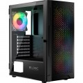Logic concept Корпус Logic concept ARAMIS MESH+GLASS ARGB fans 4x120mm BLACK (AT-ARAMIS-10-0000000-0002)