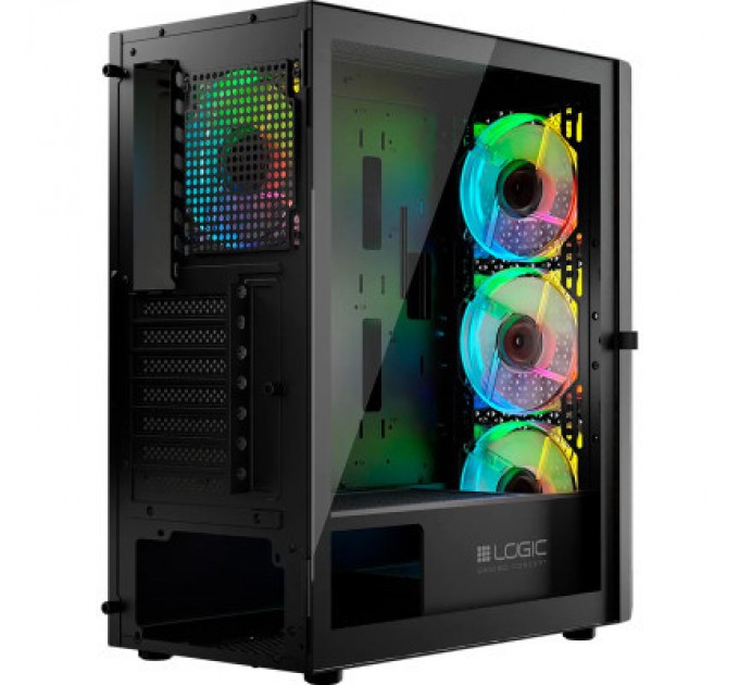 Logic concept Корпус Logic concept ARAMIS MESH+GLASS ARGB fans 4x120mm BLACK (AT-ARAMIS-10-0000000-0002)