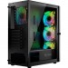 Logic concept Корпус Logic concept ARAMIS MESH+GLASS ARGB fans 4x120mm BLACK (AT-ARAMIS-10-0000000-0002)