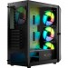 Logic concept Корпус Logic concept PORTOS MESH+GLASS ARGB fans 4x120mm BLACK (AT-PORTOS-10-0000000-0002)