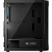 Logic concept Корпус Logic concept PORTOS MESH+GLASS ARGB fans 4x120mm BLACK (AT-PORTOS-10-0000000-0002)