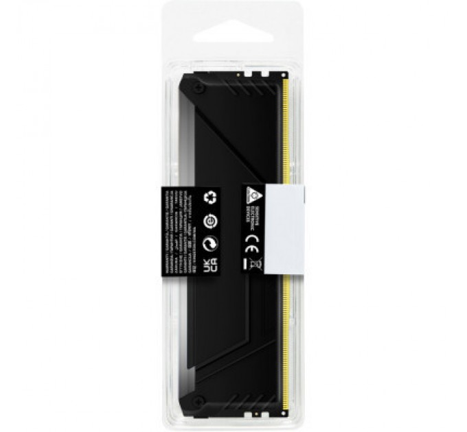 Kingston Fury (ex.HyperX) Модуль пам'яті для комп'ютера DDR4 16GB 3200 MHz Beast RGB Kingston Fury (ex.HyperX) (KF432C16BB2A/16)