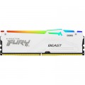 Kingston Fury (ex.HyperX) Модуль пам'яті для комп'ютера DDR5 32GB 6000 MHz Beast AM5 RGB White Kingston Fury (ex.HyperX) (KF560C36BWEA-32)