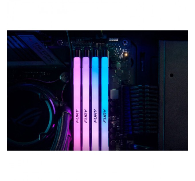 Kingston Fury (ex.HyperX) Модуль пам'яті для комп'ютера DDR5 48GB 6400 MHz Renegade RGB XMP Kingston Fury (ex.HyperX) (KF564C32RSA-48)