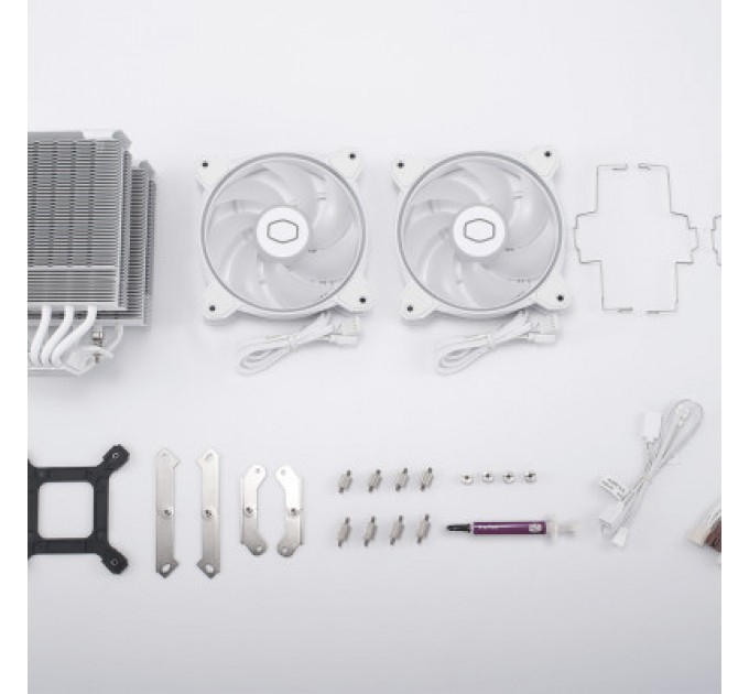 CoolerMaster Кулер до процесора CoolerMaster Hyper 622 Halo White (RR-D6WW-20PA-R1)