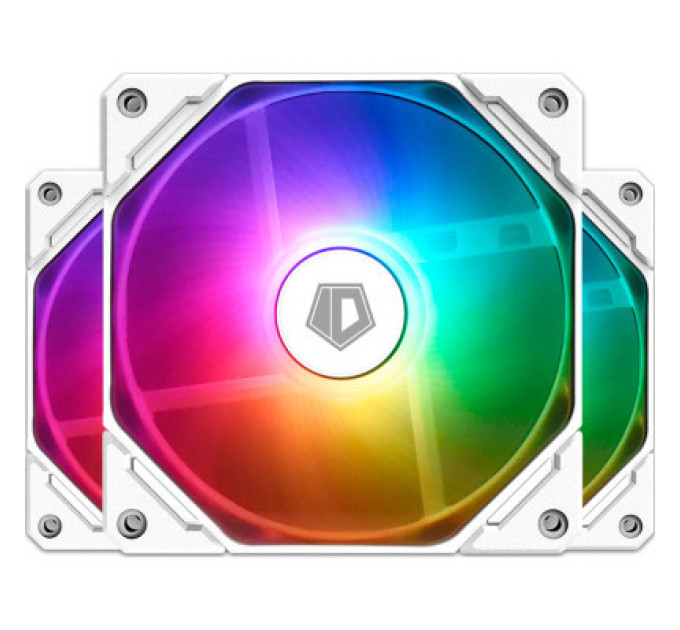 ID-Cooling Кулер до корпусу ID-Cooling TF-12025-ARGB-TRIO-SNOW