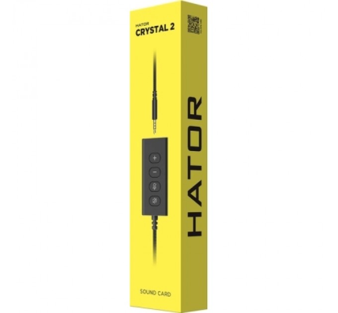 Hator Звукова плата Hator Crystal 2 Black (HTA-110)