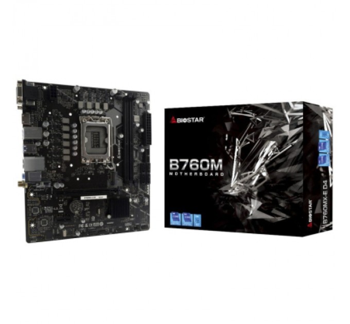 Biostar Материнська плата Biostar B760MX-E D4