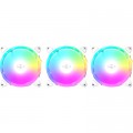 PcCooler Кулер до корпусу PcCooler F3 T120 ARGB 3 in 1 White