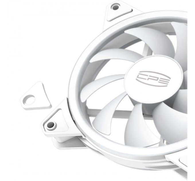 PcCooler Кулер до корпусу PcCooler F3 T120 ARGB 3 in 1 White