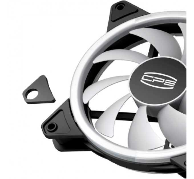PcCooler Кулер до корпусу PcCooler F3 T120 ARGB 3 in 1 Black