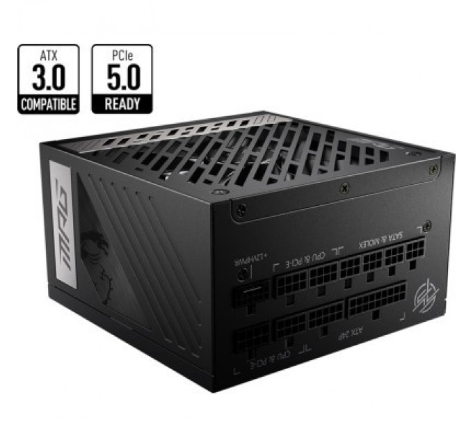 MSI Блок живлення MSI 1000W (MPG A1000G PCIE5)
