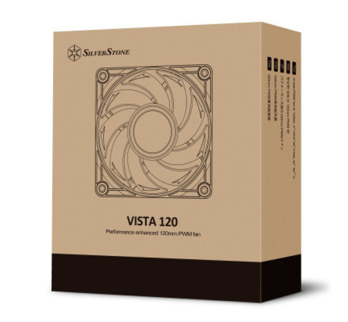 Silver Stone Кулер до корпусу Silver Stone Vista VS120B (SST-VS120B)