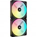 Corsair Кулер до корпусу Corsair iCUE Link QX140 RGB PWM PC Fans Starter Kit with iCUE LINK System Hub (CO-9051004-WW)
