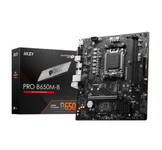 MSI Материнська плата MSI PRO B650M-B