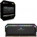 Corsair Модуль пам'яті для комп'ютера DDR5 32GB (2x16GB) 6000 MHz Dominator Platinum RGB Black Corsair (CMT32GX5M2E6000C36)