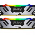 Kingston Fury (ex.HyperX) Модуль пам'яті для комп'ютера DDR5 64GB (2x32GB) 6000 MHz Renegade RGB XMP Kingston Fury (ex.HyperX) (KF560C32RSAK2-64)