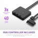 NZXT Кулер до корпусу NZXT F140RGB Duo (RF-D14SF-B1)