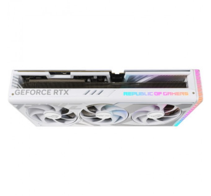 ASUS Відеокарта ASUS GeForce RTX4080 SUPER 16Gb ROG STRIX OC GAMING WHITE (ROG-STRIX-RTX4080S-O16G-WHITE)
