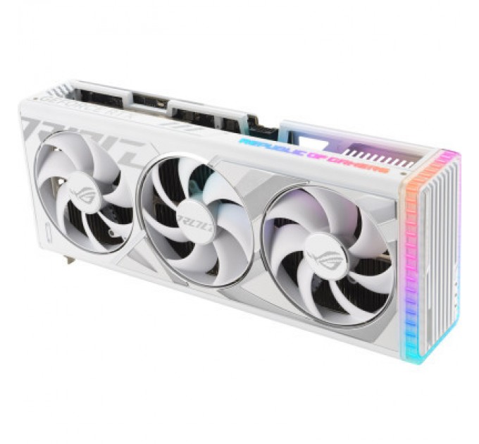 ASUS Відеокарта ASUS GeForce RTX4080 SUPER 16Gb ROG STRIX OC GAMING WHITE (ROG-STRIX-RTX4080S-O16G-WHITE)