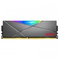 ADATA Модуль пам'яті для комп'ютера DDR4 8GB 3600 MHz XPG Spectrix D50 RGB Tungsten Gray ADATA (AX4U36008G18I-ST50)