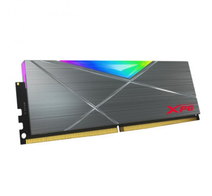 ADATA Модуль пам'яті для комп'ютера DDR4 8GB 3600 MHz XPG Spectrix D50 RGB Tungsten Gray ADATA (AX4U36008G18I-ST50)