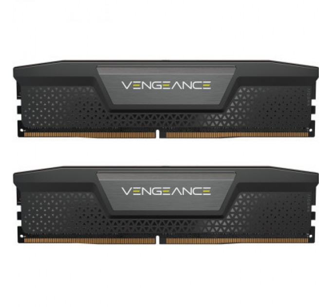 Corsair Модуль пам'яті для комп'ютера DDR5 32GB (2x16GB) 6000 MHz Vengeance Black Corsair (CMK32GX5M2B6000C36)
