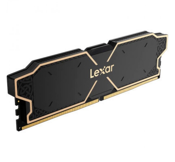 Lexar Модуль пам'яті для комп'ютера DDR5 32GB (2x16GB) 6000 MHz Thor Black Lexar (LD5U16G60C32LG-RGD)