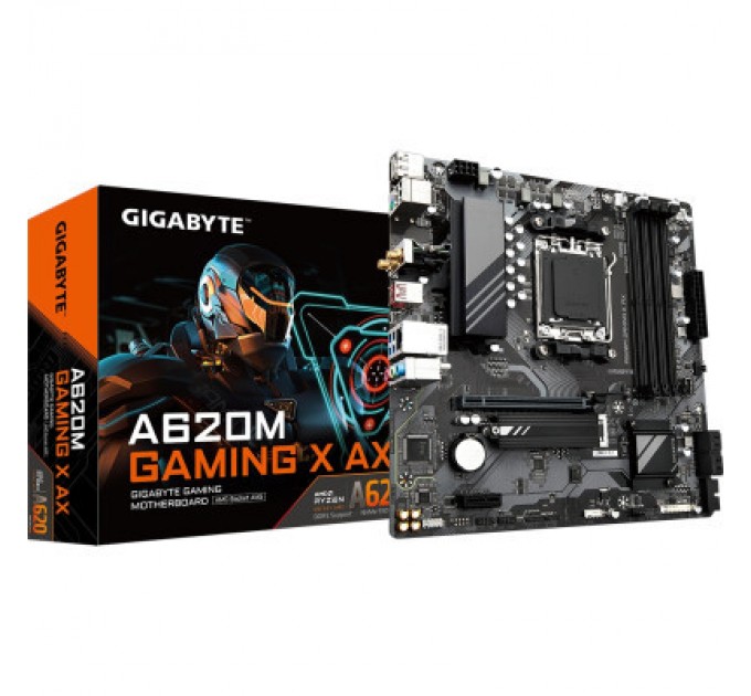 GIGABYTE Материнська плата GIGABYTE A620M GAMING X AX
