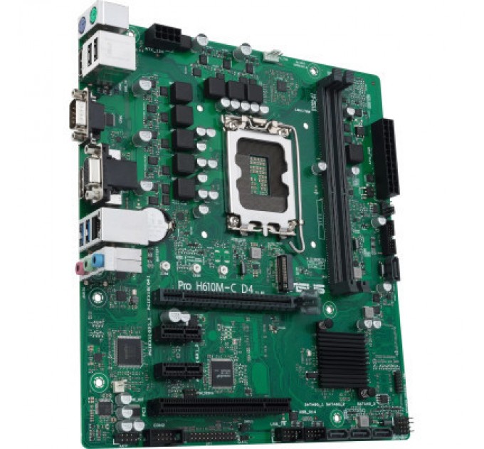 ASUS Материнська плата ASUS Pro H610M-C D4-CSM