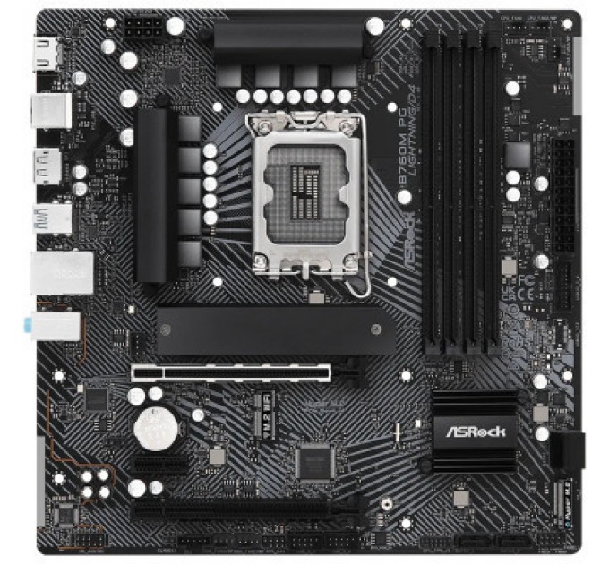 ASRock Материнська плата ASRock B760M PG LIGHTNING/D4