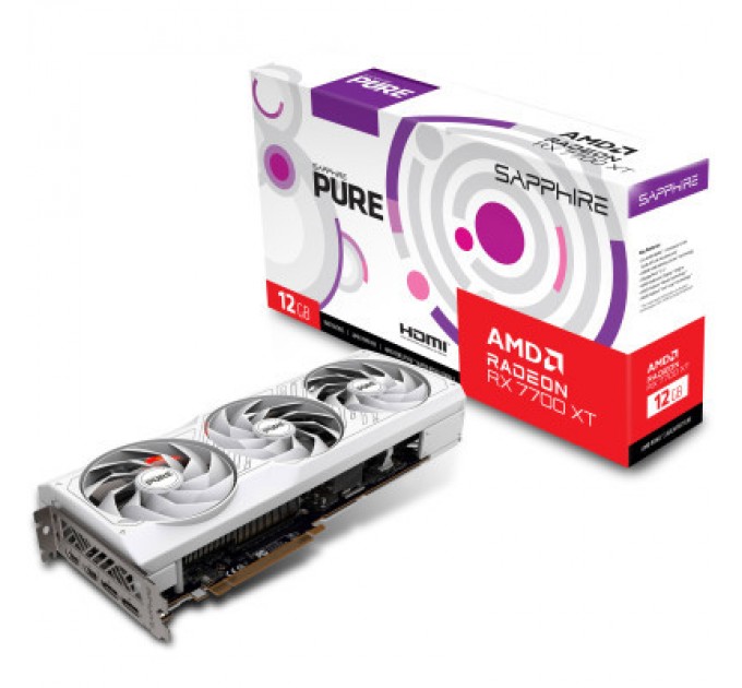 Sapphire Відеокарта Sapphire Radeon RX 7700 XT 12GB PURE (11335-03-20G)