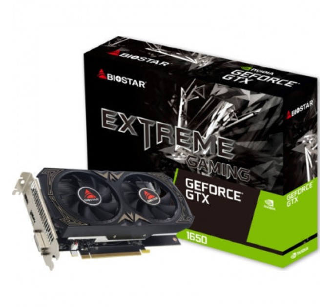 Biostar Відеокарта GeForce GTX1650 4096Mb Biostar (VN1656XF41)