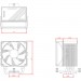 ID-Cooling Кулер до процесора ID-Cooling FROZN A400 Black