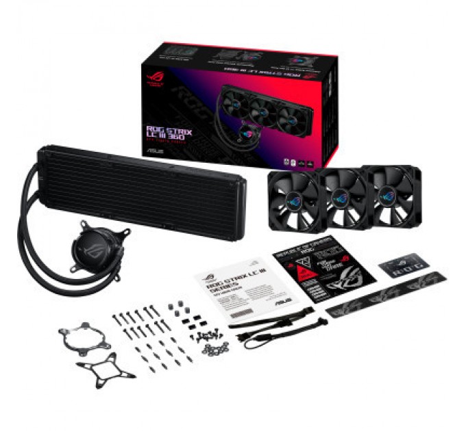 ASUS Система рідинного охолодження ASUS ROG Strix LC III 360 (90RC00T0-M0UAY0)