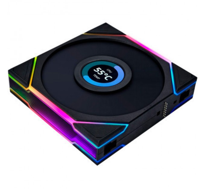 Lian Li Кулер до корпусу Lian Li Reverse TL LCD 120-1, Black Cooler (G99.12RTLLCD1B.00)