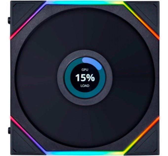Lian Li Кулер до корпусу Lian Li Reverse TL LCD 120-1, Black Cooler (G99.12RTLLCD1B.00)