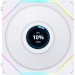 Lian Li Кулер до корпусу Lian Li Reverse TL LCD 120-1, White Cooler (G99.12RTLLCD1W.00)