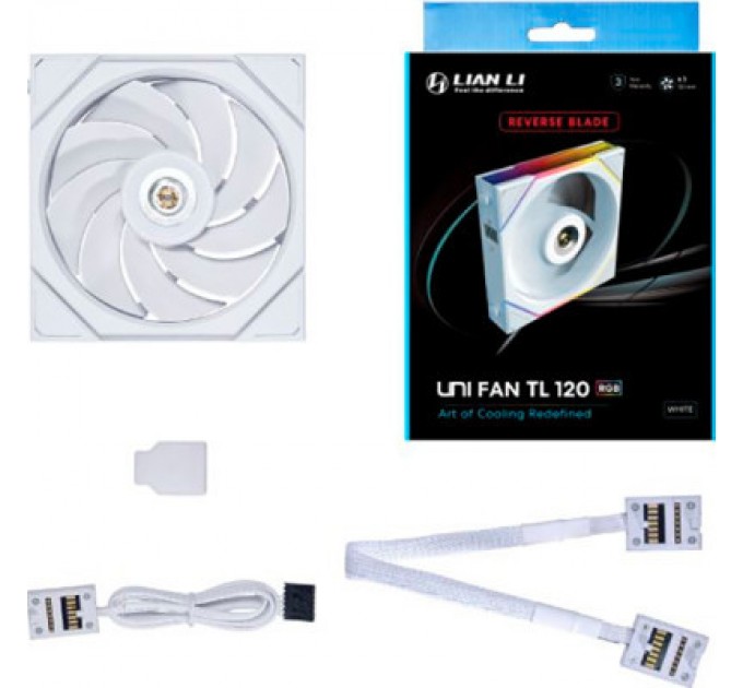 Lian Li Кулер до корпусу Lian Li TL 120-1, White Cooler (G99.12TL1W.00)