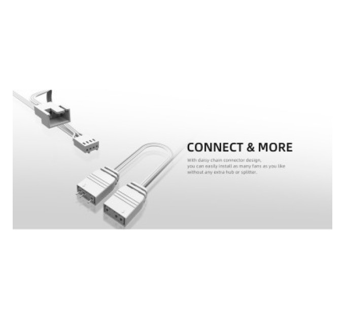 ID-Cooling Кулер до корпусу ID-Cooling XF-120-ARGB-W