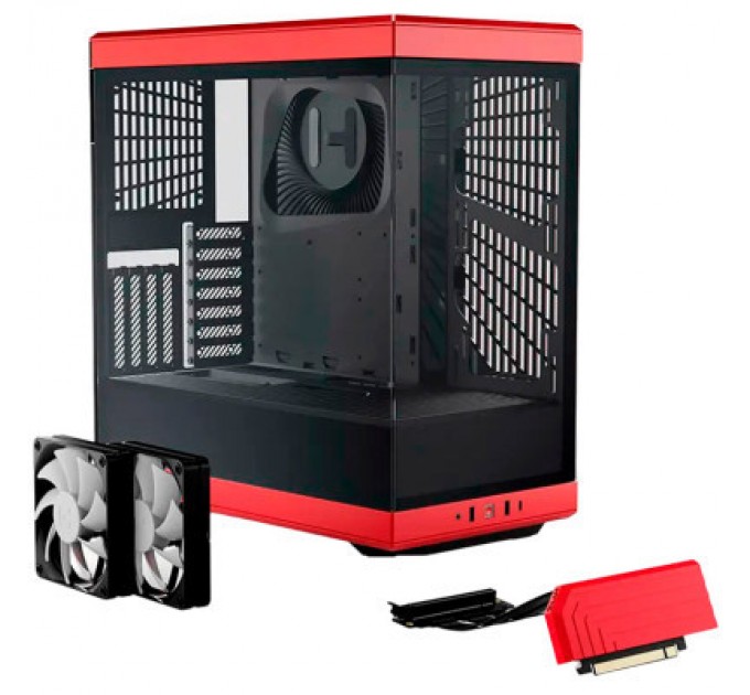 Hyte Корпус Hyte Y40 Black-Red (CS-HYTE-Y40-BR)