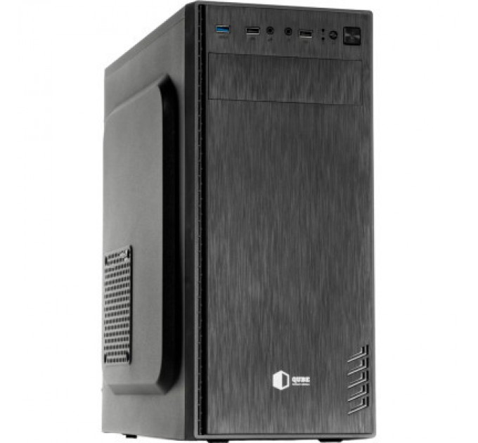 Qube Корпус Qube QBG10M 400W Black (QBG10M_MN4U3)