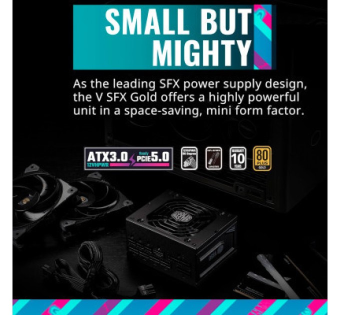 CoolerMaster Блок живлення CoolerMaster 850W (MPY-8501-SFHAGV-3EU)
