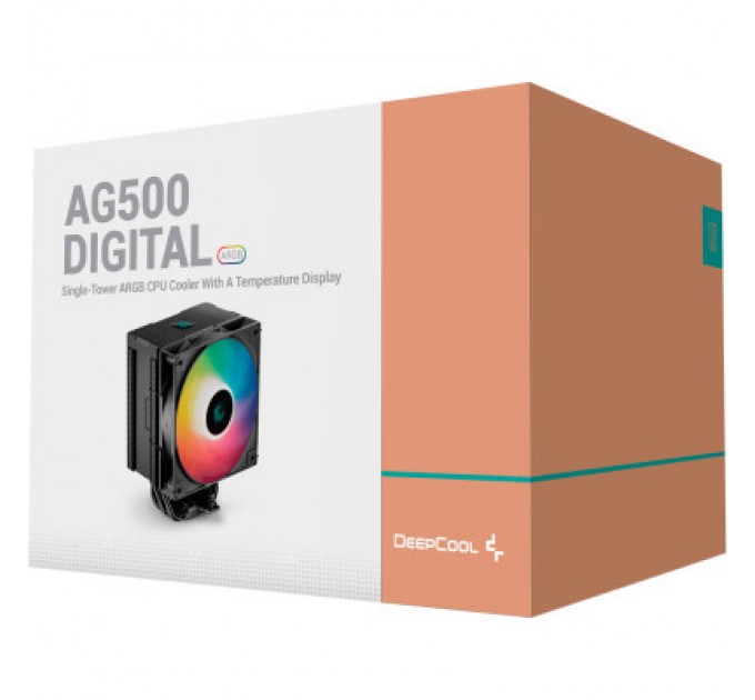 Deepcool Кулер до процесора Deepcool AG500 DIGITAL ARGB