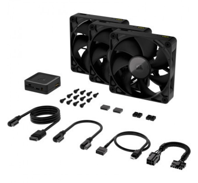 Corsair Кулер до корпусу Corsair iCUE Link RX120 PWM Triple Pack (CO-9051010-WW)