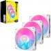 Corsair Кулер до корпусу Corsair iCUE Link RX120 RGB PWM White Triple Pack (CO-9051022-WW)