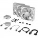 Corsair Кулер до корпусу Corsair iCUE Link RX120 RGB PWM White Triple Pack (CO-9051022-WW)