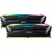 Lexar Модуль пам'яті для комп'ютера DDR4 32GB (2x16GB) 3600 MHz Ares RGB Black Lexar (LD4BU016G-R3600GDLA)
